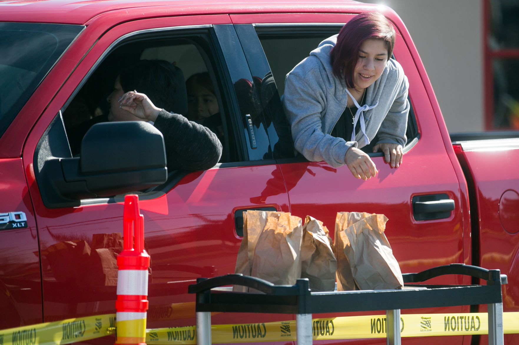 March 17, 2020 | School meal distribution site